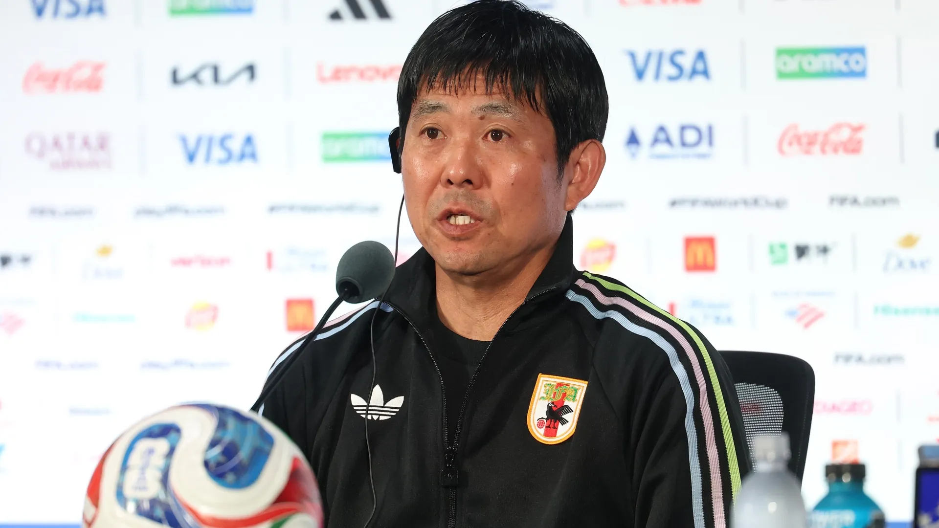 Japan’s head coach Hajime Moriyasu (Getty Images).