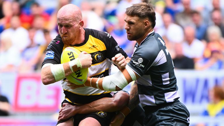 Paul McShane (left) orchestrated proceedings for York 