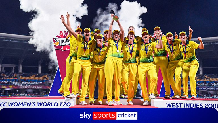 Australia win Women's T20 final against England in 2018.