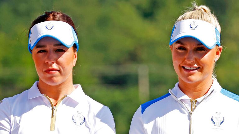 Charley Hull has withdrawn due to stomach issues, with Georgia Hall suffering with her foot 