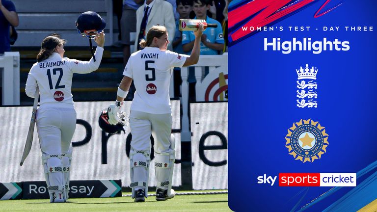 Tammy Beaumont and Heather Knight bid farewell the international cricket