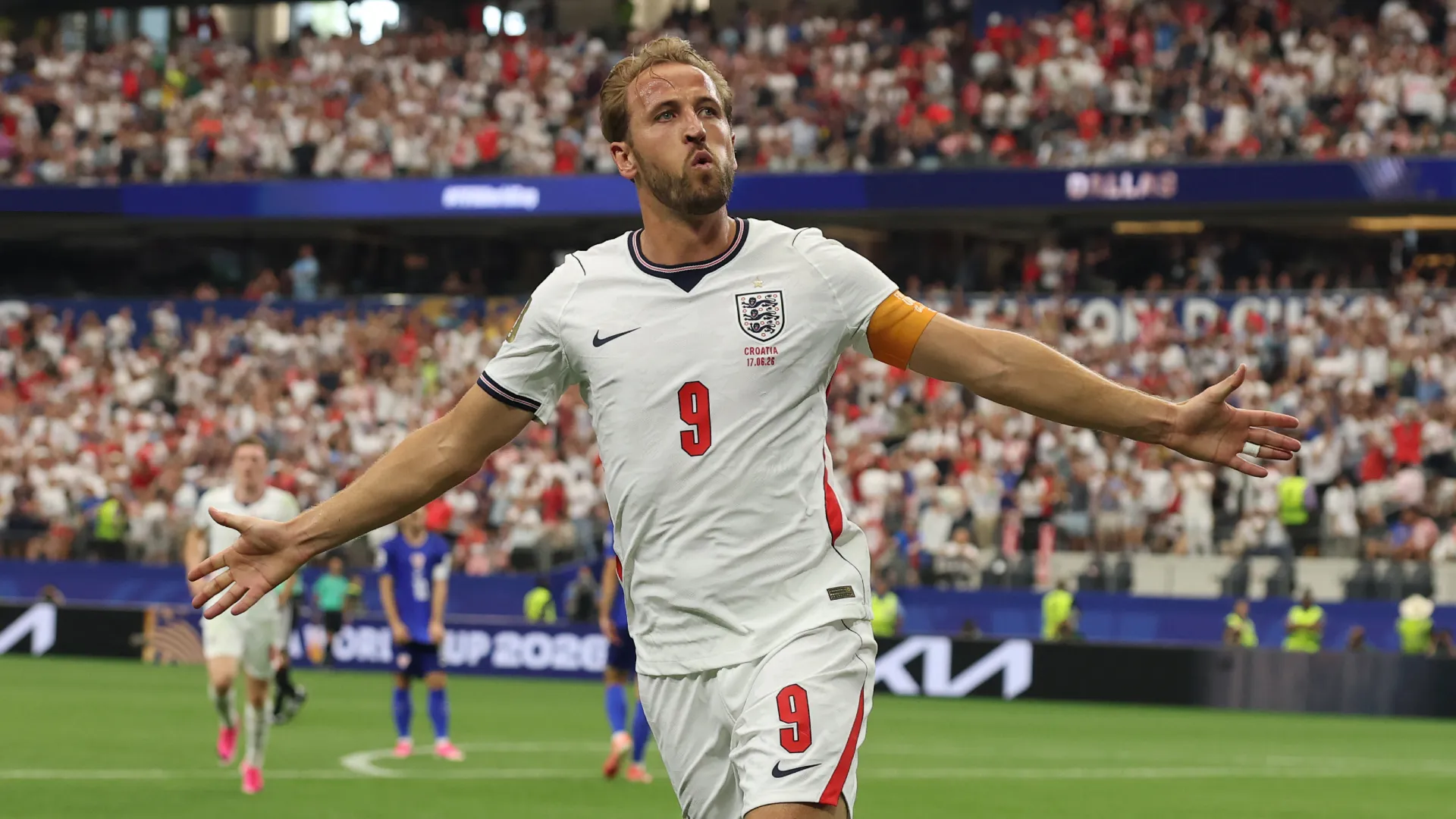 Harry Kane celebrating