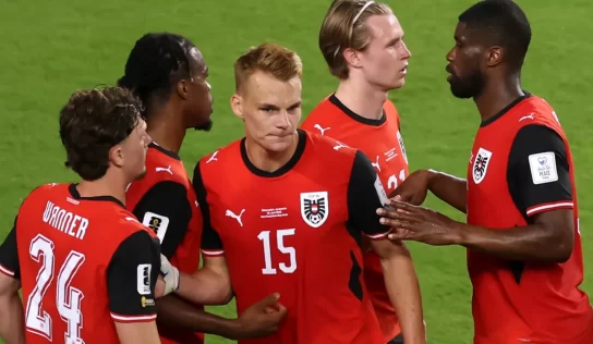 What is Austria’s current FIFA ranking ahead of its 2026 World Cup match vs Spain?