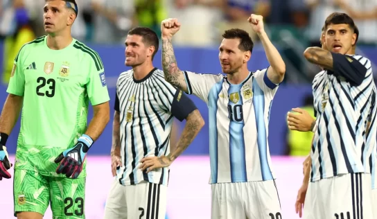 What is Argentina’s current FIFA ranking ahead of its 2026 World Cup match vs Egypt?