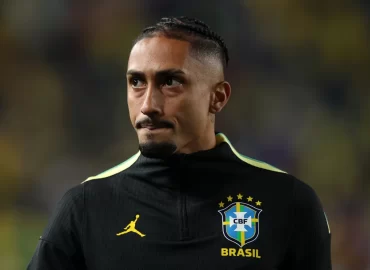 Why is Raphinha not playing for Brazil against Japan at the 2026 World Cup?