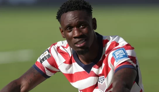 Why was Folarin Balogun sent off in the USMNT vs Bosnia and Herzegovina 2026 World Cup match?