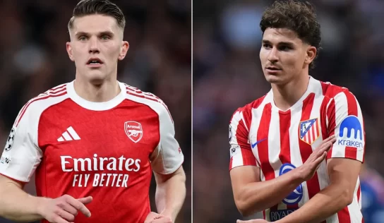 Report: Arsenal are willing to include Viktor Gyokeres in a deal for Julian Alvarez