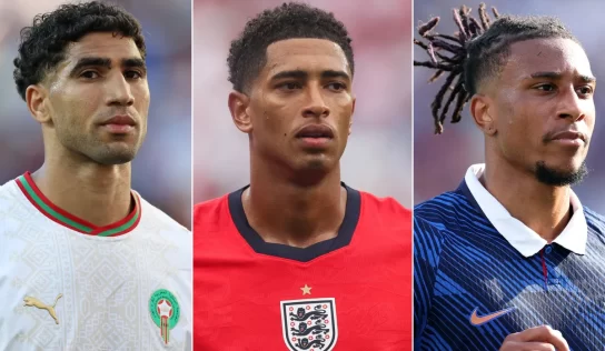 Hakimi, Bellingham, and Olise, among players in danger of missing potential 2026 World Cup semifinals