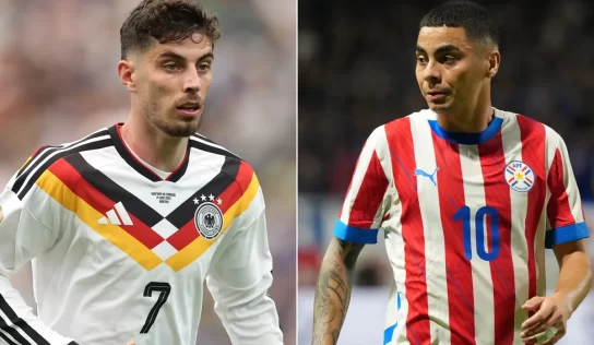 Germany vs Paraguay confirmed lineups for the 2026 World Cup game