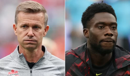 Jesse Marsch explains reason for leaving Alphonso Davies out of Canada’s World Cup exit vs Morocco