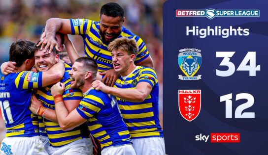 Warrington Wolves 34-12 Hull KR | Super League highlights