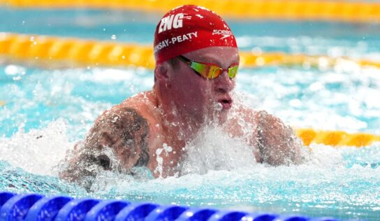 Ramsay-Peaty settles for bronze in 50m breaststroke