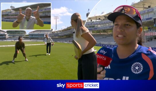 Sky Sports pundits try to recreate Ghosh’s incredible catch