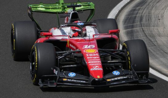 Hungarian GP: Charles Leclerc tops first practice as suspected suspension failure spins off Lance Stroll in new Aston Martin | F1 News