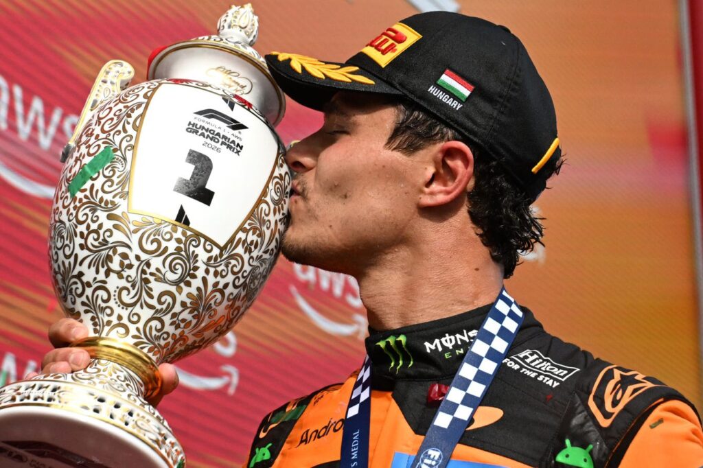 Hungarian GP: Lando Norris wins first race of 2026 Formula 1 season after early Oscar Piastri squabble | F1 News