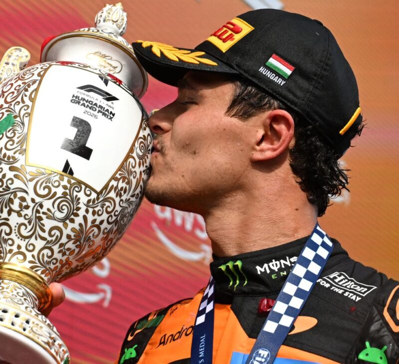 Hungarian GP: Lando Norris wins first race of 2026 Formula 1 season after early Oscar Piastri squabble | F1 News