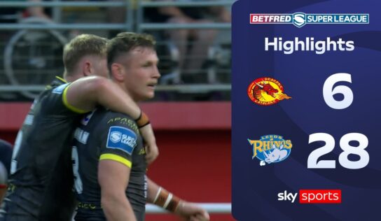Croft scores hat-trick as Leeds cruise past Catalans