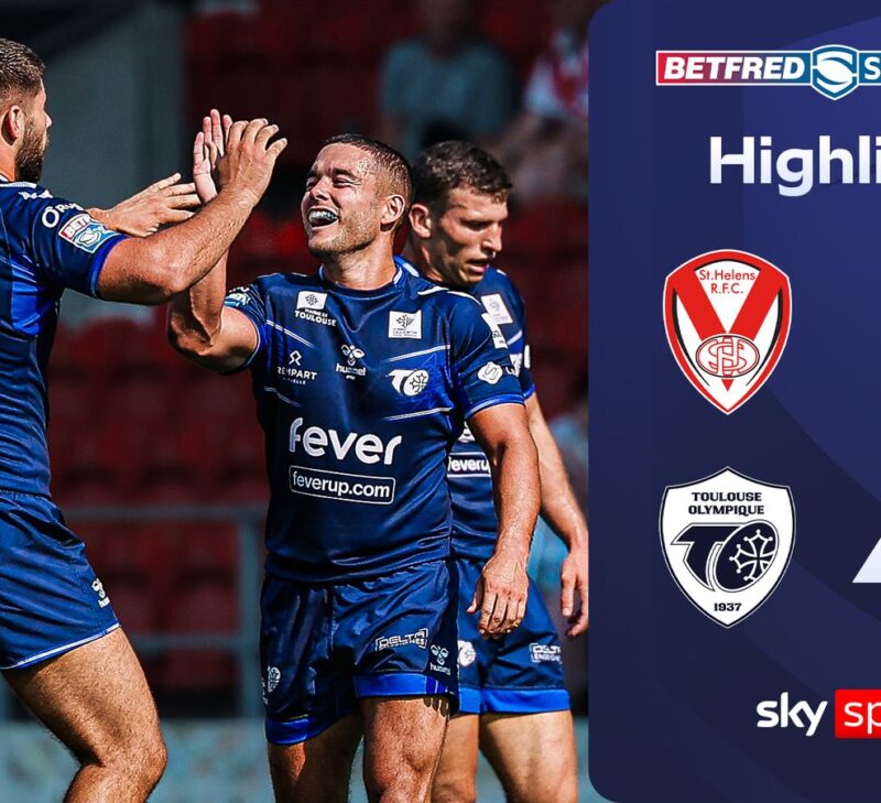 Jussaume hat-trick leads Toulouse to HUGE victory over St Helens