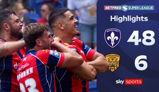 Wakefield score NINE tries to demolish sorry Castleford!