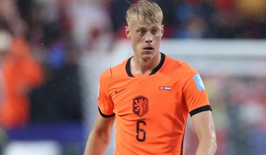 What happened to Jan Paul van Hecke during the Netherlands vs Morocco 2026 World Cup match?